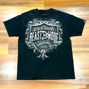 Raiders Beast Mode Black Sunday Shirt (Adult L)